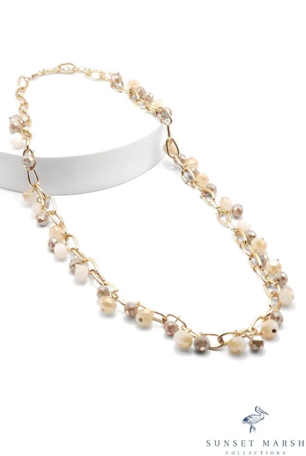 Chain of Dreams - Gold Necklace - Sunset Marsh Collections
